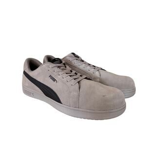 Puma Composite Toe Suede Slip Resistant safety Work Shoes Men’s 15 blue collar